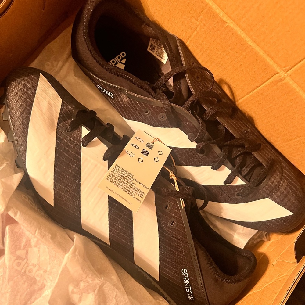 NWT Adidas track shoes
